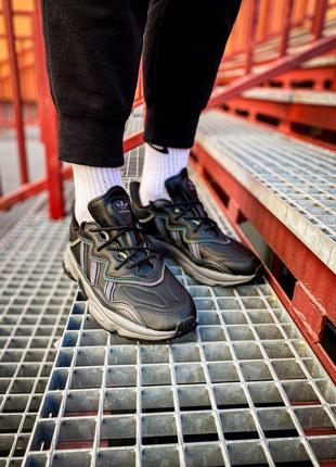 💥💥adidas ozweego black leather/xeno on-foot💥💥1 фото