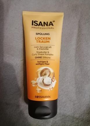 Isana professional locken traum кондиціонер для волосся ідеальні локони