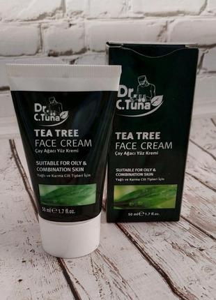 Крем для обличчя farmasi dr.c.tuna tea tree face cream