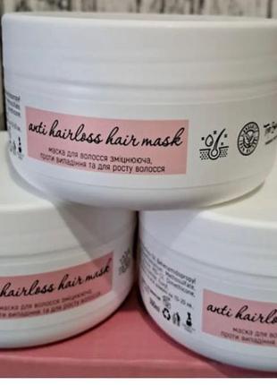 Маска проти випадіння волосся top beauty 300 ml.