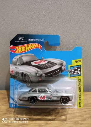 Машинка hot wheels mersedes-benz 300sl