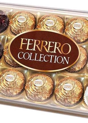 Цукерки ferrero collection 172г