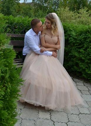 Весільна сукня, вечірня сукня, вечернее платье, свадебное платье.2 фото