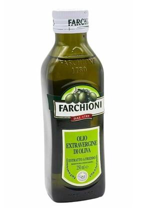 Олія оливкова тм "farchioni" extra vergine 0.250мл
