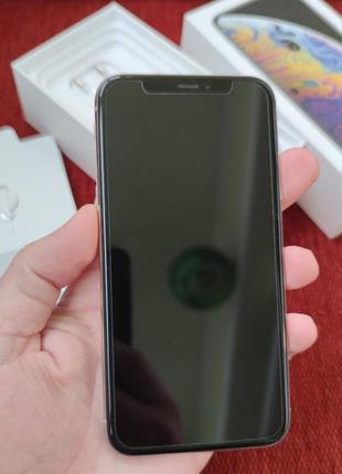 Iphone xs 64gb silver оригінал магазин / гарантія / neverlock