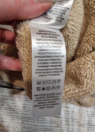 Полотенце-рукавица, хлопковые полотенца, набор 2шт