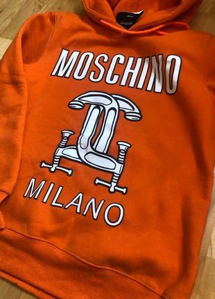 Толстовка жіноча moschino оригінал s-m.2 фото