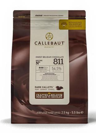 Темний шоколад, каллети, пак 0,4 кг 811-e0-d94