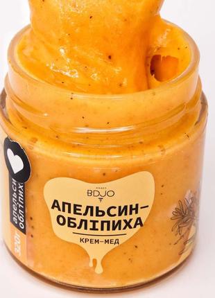 Крем-мед апельсин обліпиха 300 г