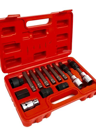 Набір інструментів для зняття шківів генератора 13 шт lex lxars13