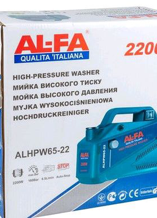 Мийка високого тиску al-fa alhpw65-22 2200w3 фото