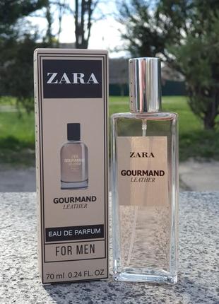 Zara gourmand leather тестер exclusive мужской 70 мл