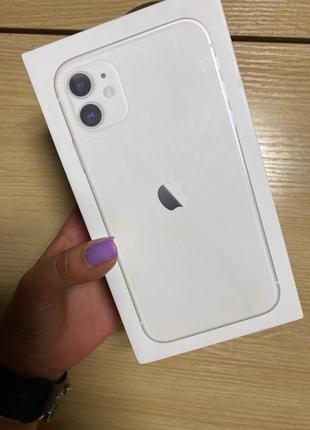 Айфон/ iphone 11 (white)/64 gb/85% акб/ стан 10/10...1 фото