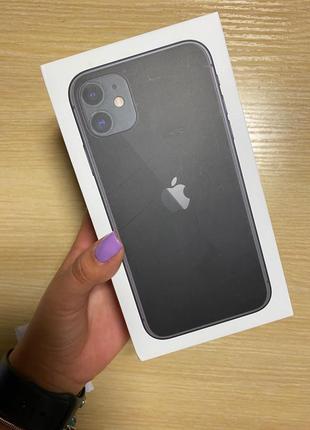 Айфон/ iphone 11 (black)/64 gb/87% акб/ стан 8/10...