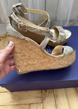 Босоніжки на платформі jimmy choo