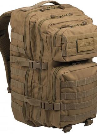 Рюкзак тактичний mil-tec us assault pack ii 36 л койот