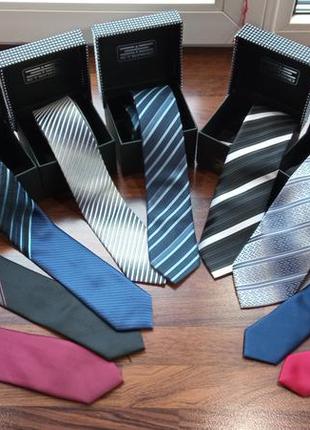 Чоловічі шовкові краватки eterno1 фото