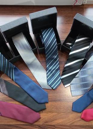 Чоловічі шовкові краватки eterno2 фото