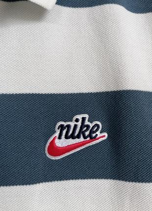 Nike поло в винтажном стиле7 фото