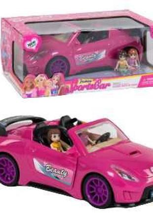 Машинка для ляльок рожева, сет, звук1 фото