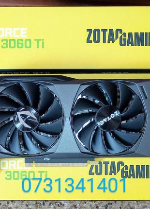 Відеокарта zotac rtx 3060ti 8gb lhr робоча.