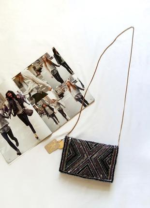 Новая сумочка расшитая биссером accessorize