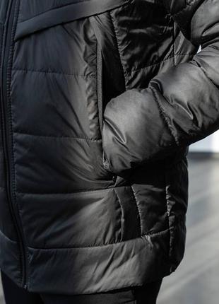Куртка nike демисезонка материал - водо и - ветрозащитная плащевка lake3 фото