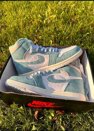 Air jordan 1 retro high og "turbo green"4 фото