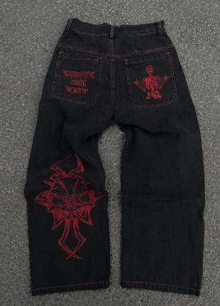 Women jeans y2k streetwear casual hip hop