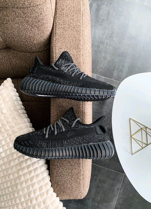 Adidas yeezy boost 350 v2 black reflective