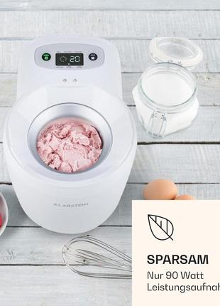Мороженица аппарат для приготовления мороженого klarstein snowflakes