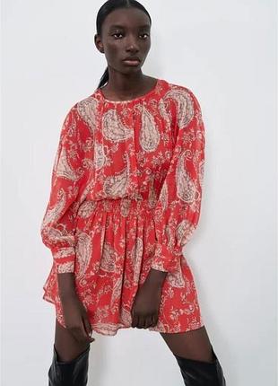 Шифонова сукня zara
