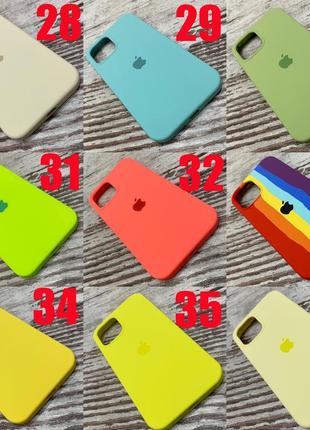 Iphone 12 12pro 12mini 12pro max чехлол silicon case, мікрофібра.5 фото