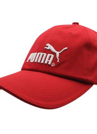 Бейсболка кепка puma cap cotton red оригінал червоний p 56-60 см