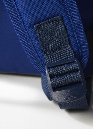 Рюкзак adidas classic 3 stripes navy backpack оригінал міської5 фото