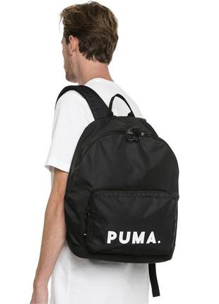 Рюкзак puma originals backpack trend 24l black оригінал міської5 фото