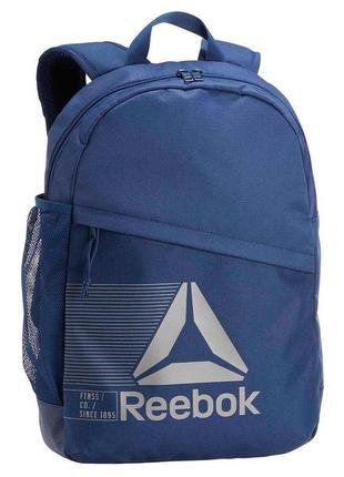Рюкзак reebok on-the-go backpack with storage navy 19l оригінал