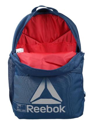 Рюкзак reebok on-the-go backpack with storage navy 19l оригінал3 фото
