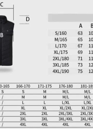 Жилетка жилет l-5xl з підігрівом від usb для риболовлі та полюван3 фото