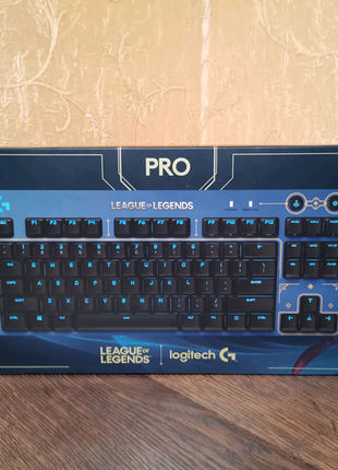 Клавіатура logitech g pro league of legends edition