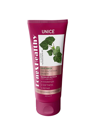 Маска для волосся unice long & healthy, 200 мл