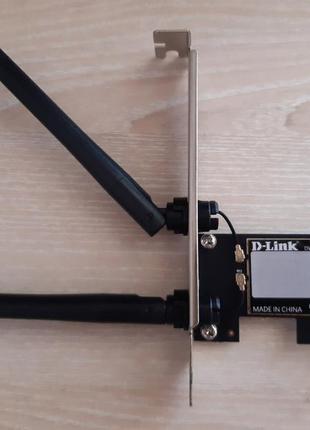 Wi-fi адаптер d-link dwa-548/c1a pci-e