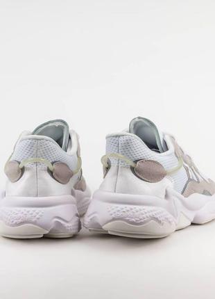 Adidas ozweego white and beige6 фото