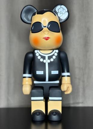 Колекційна іграшка bearbrick chanel 28см (игрушка на подарок)