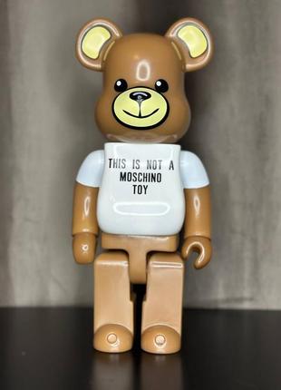 Колекційна іграшка bearbrick moschino 28см (игрушка на подарок)