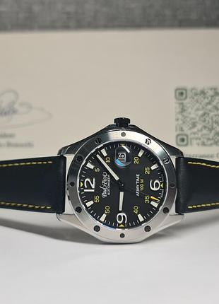 Чоловічий годинник paul picot army time flyingstar p9153 automatic swiss made новий