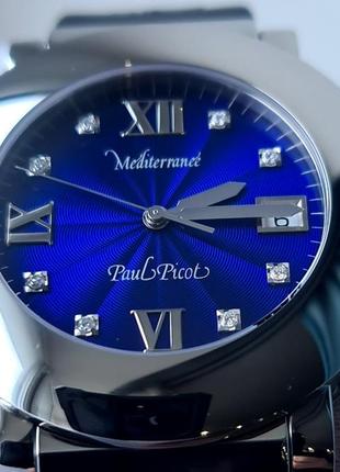 Жіночий годинник paul picot mediterranee diamonds swiss made новий