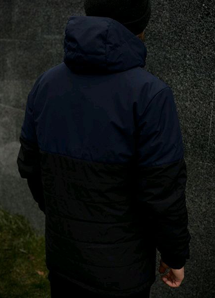 Демісезонна куртка waterproof intruder (синій, чорний)3 фото