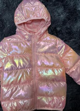 Продам суперовую куртку для принцессы,размер 98