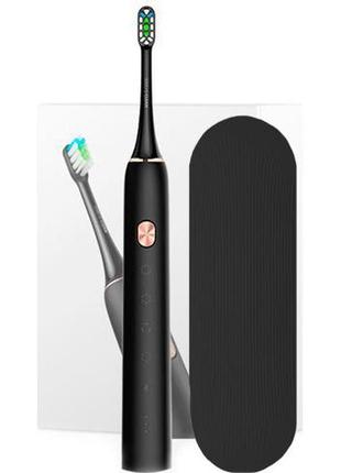 Зубна електрощітка xiaomi soocas x3 чорна sonic electric toothbr3 фото